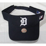 MLB Detroit Tigers Visor Cotton Twill Replica Adjustable Strap Adult