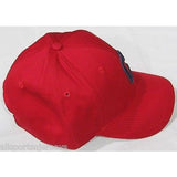 MLB Cleveland Indians Alt Logo Adult Cap Curved Brim Raised Replica Cotton Twill Hat