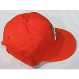 MLB Miami Marlins Adult Cap Flat Brim Raised Replica Cotton Twill Hat All Orange