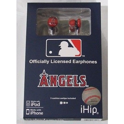 MLB Team Logo Earphones Los Angeles Angels By iHip