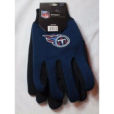 NFL NWT NO SLIP UTILITY WORK GLOVES TENNESSEE TITANS - FOREVER COLLECTIBLES