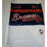 MLB Logo Atlanta Braves Navy Window Car Flag RICO or Fremont Die
