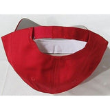 MLB Cincinnati Reds Youth Cap Flat Brim Raised Replica Cotton Twill Hat All Red