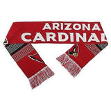 NFL 2015 Reversible Split Logo Scarf Arizona Cardinals 64" by 7" FOCO