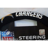 NFL San Diego Chargers Poly-Suede on Mesh Steering Wheel Cover by Fremont Die