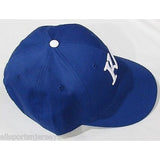 MLB Kansas City Royals Adult Cap Flat Brim Raised Replica Cotton Twill Hat
