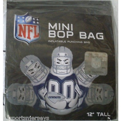 NFL Dallas Cowboys 12 Inch Mini Bop Bag by Fremont Die