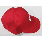 MLB Washington Nationals Adult Cap Flat Brim Raised Replica Cotton Twill Hat