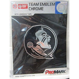 NCAA Florida State Seminoles 3-D Auto Team Chrome Emblem By Team ProMark