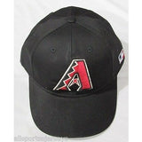 MLB Arizona Diamondbacks Adult Cap Flat Brim Raised Replica Cotton Twill Hat