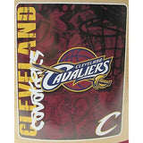 NBA Cleveland Cavaliers 50" by 60" Rolled Fleece Blanket Hard Knocks Design