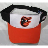MLB Baltimore Orioles Visor Cotton Twill Replica Adjustable Strap Adult
