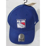 NHL New York Rangers 47' Brand MVP Adjustable Strap Closure Hat Blue