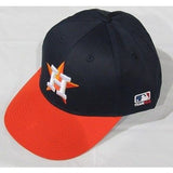 MLB Houston Astros Adult Cap Flat Brim Raised Replica Cotton Twill Hat
