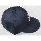MLB New York Yankees Adult Cap Flat Brim Raised Replica Cotton Twill Hat