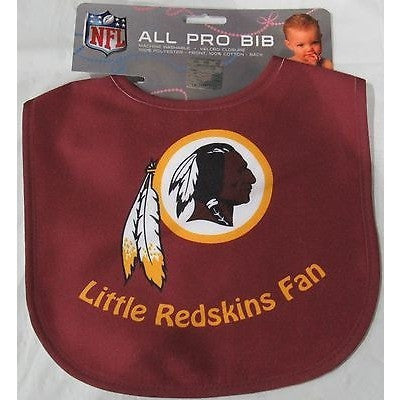 NFL Washington Redskins Maroon LITTLE FAN All Pro INFANT BIB by WinCraft