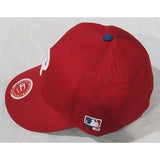 MLB Philadelphia Phillies Youth Cap Flat Brim Raised Replica Cotton Twill Hat