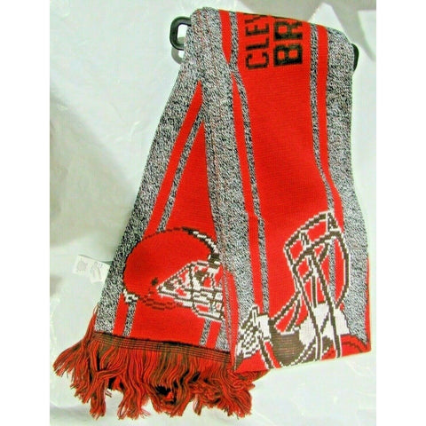 NFL Cleveland Browns 2021 Gray Big Logo Scarf 64" by 7" by FOCO