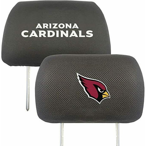 NFL Arizona Cardinals Embroidered Logo Headrest Covers Set of 2 by Fanmats