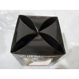 NHL Boston Bruins LED Ball Ornament Glitter Plaid by Team Sports America