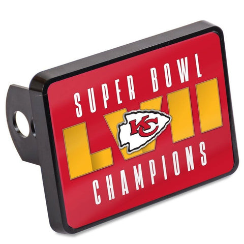 NFL Kansas City Chiefs Super Bowl LVII Champion Laser Hitch Cover by WinCraft