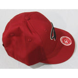 MLB Arizona Diamondbacks Youth Cap Flat Brim Raised Replica Cotton Twill Hat All Red