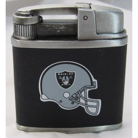 NFL Oakland Raiders Windproof Refillable Butane Lighter w/Gift Box by FSO