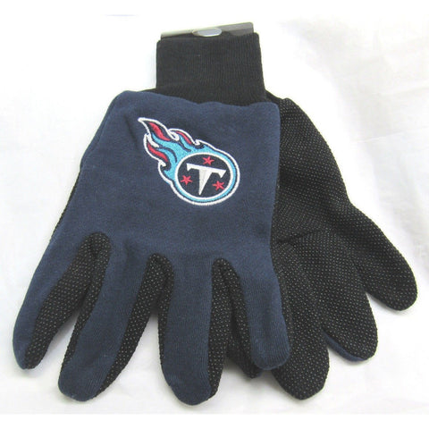NFL NWT NO SLIP UTILITY WORK GLOVES - TENNESSEE TITANS - McARTHUR