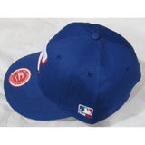 MLB Texas Rangers Youth Cap Flat Brim Raised Replica Cotton Twill Hat
