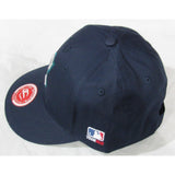 MLB Seattle Mariners Youth Cap Flat Brim Raised Replica Cotton Twill Hat