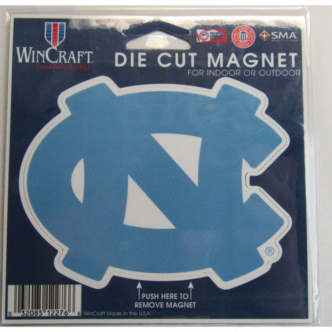 NCAA North Carolina Tar Heels Logo 4 inch Auto Magnet by WinCraft