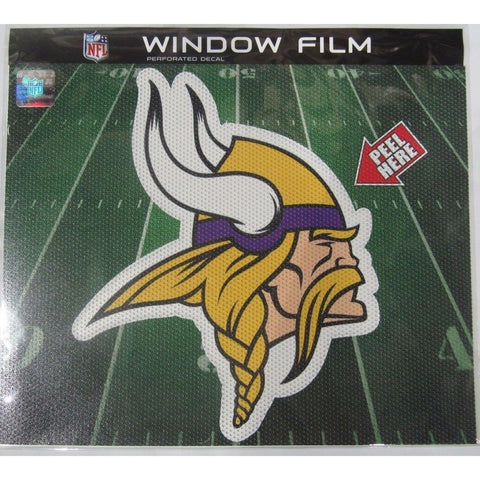 NFL Minnesota Vikings Die-Cut Window Film Approx. 12" by Fremont Die