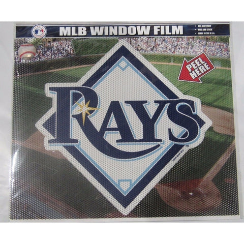 MLB Tampa Bay Rays Die-Cut Window Film Approx. 12" by Fremont Die