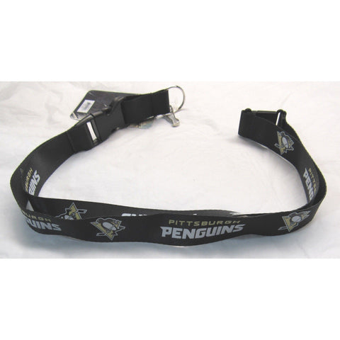 NHL Pittsburgh Penguins Gold Lanyard Detachable Buckle 23" L 3/4" W by Aminco