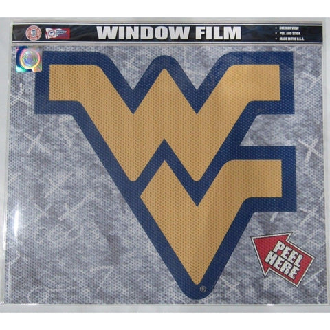 NCAA West Virginia Mountaineers Die-Cut Window Film Approx. 12" by Fremont Die