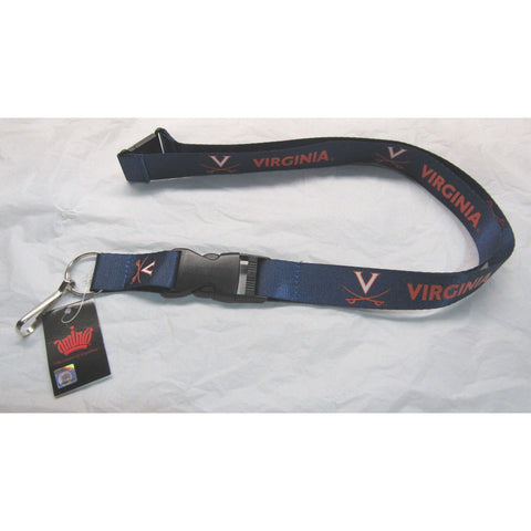NCAA Virginia Cavaliers Blue Lanyard 23" Long 1" Wide by Aminco