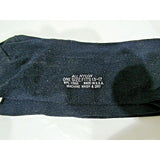 Vintage PIERRE CARDIN Solid Navy Blue Nylon Men's Dress Socks Size 13-17