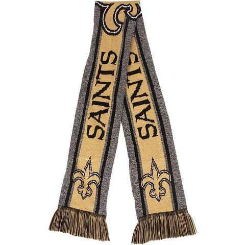 NFL New Orleans Saints 2021 Gray Big Logo Scarf 64" by 7" by FOCO