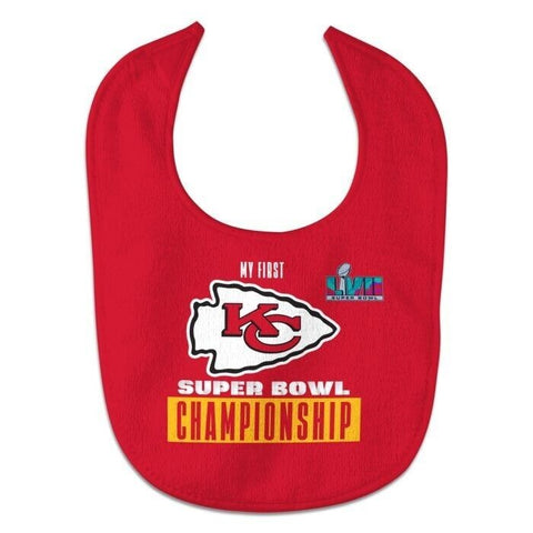 NFL Kansas City Chiefs Super Bowl LVII Champion Baby Bib by WinCraft