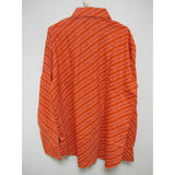 NBA New York Knicks Orange Button Up Dress Shirt by Headmaster Designer Size 2XL