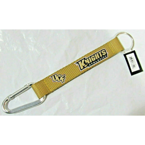 NCAA UCF Knights Wristlet Carabiner w/Key Ring 8.5" long by Aminco