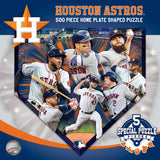 MLB Home Plate Shaped 500 pc Puzzle by Masterpieces Puzzles