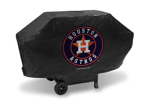 MLB Houston Astros 68 Inch Deluxe Vinyl Padded Grill Cover by Rico Industries