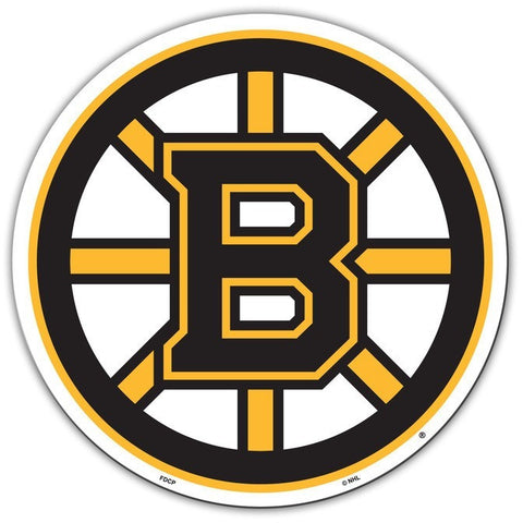 NHL 12 INCH AUTO MAGNET BOSTON BRUINS LOGO