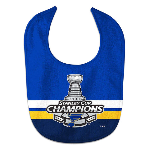 NHL St. Louis Blues 2019 Stanley Cup Champions Baby Bib WinCraft