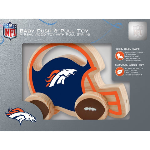 NFL Real Wood Baby Push & Pull Toy by MasterPieces Puzzle Co.