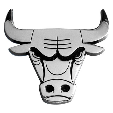 NBA Chicago Bulls 3-D Chrome Heavy Metal Emblem By Team ProMark
