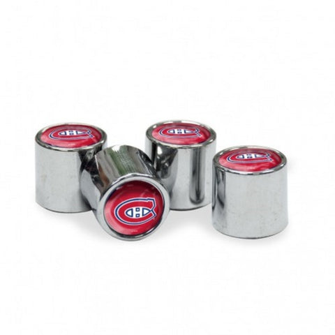 NHL Montreal Canadiens Chrome Tire Valve Stem Caps by WinCraft