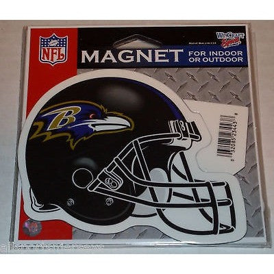 NFL Baltimore Ravens Helmet 4 inch Auto Magnet by WinCraft