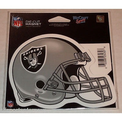 NFL Oakland Raiders Helmet 4 inch Auto Magnet by WinCraft